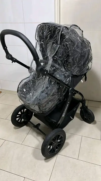 Coche de bebé con silla de auto Kindekraft - miniatura 1