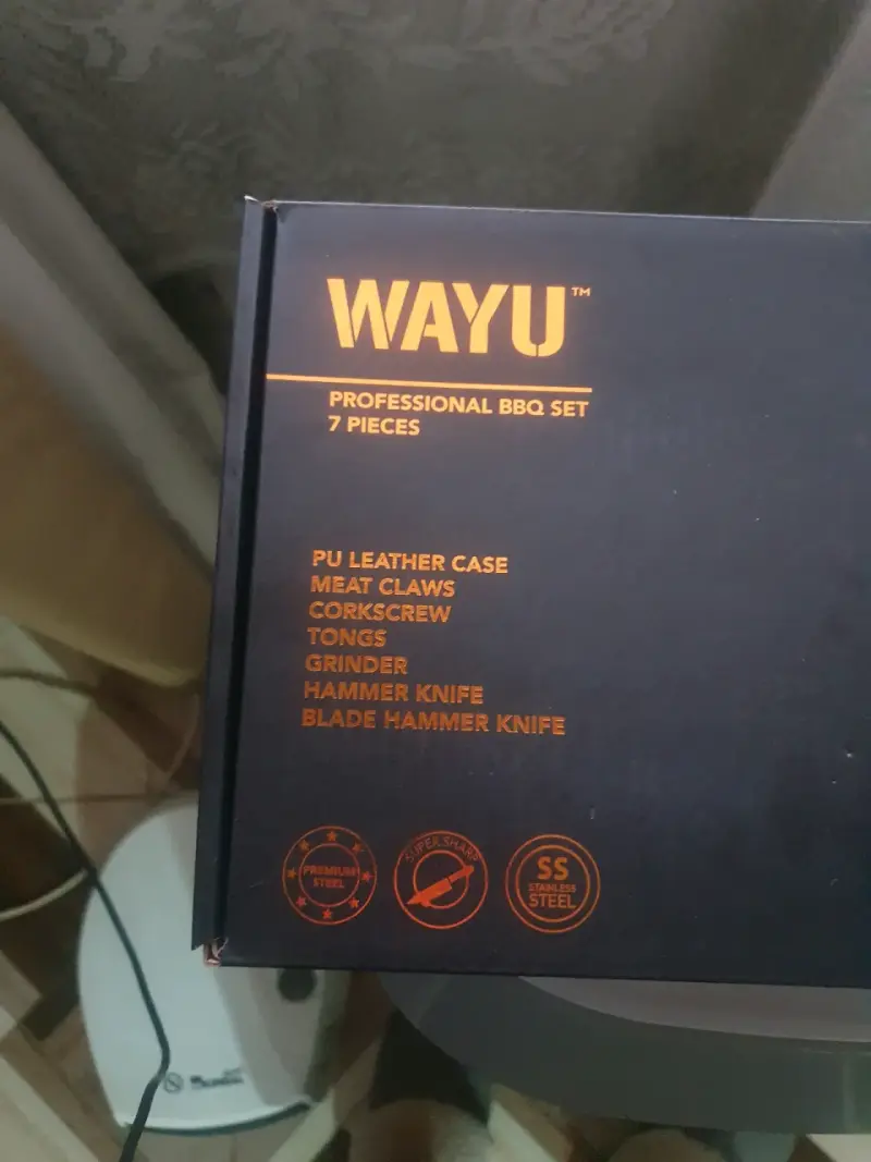 Set de Asado Profesional Wayu 7 Piezas - 2