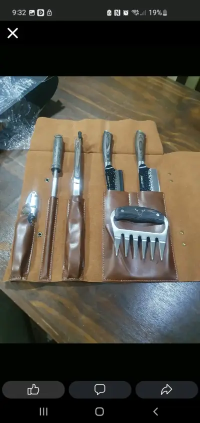 Set de Asado Profesional Wayu 7 Piezas - miniatura 3