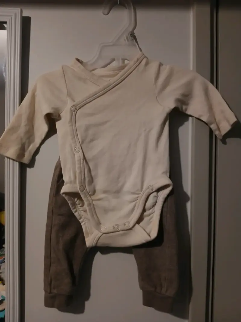 Conjunto de bebé H&M algodón orgánico - 2