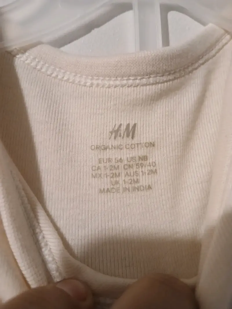 Conjunto de bebé H&M algodón orgánico - 4