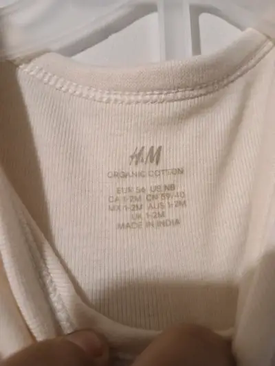 Conjunto de bebé H&M algodón orgánico - miniatura 4