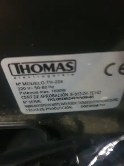 Parrilla eléctrica Thomas TH-224 1500W - miniatura 1