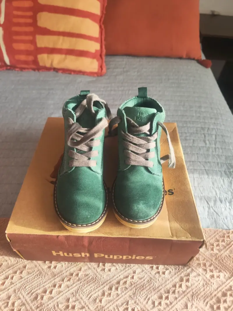 Botines verdes para niños Hush Puppies - 2