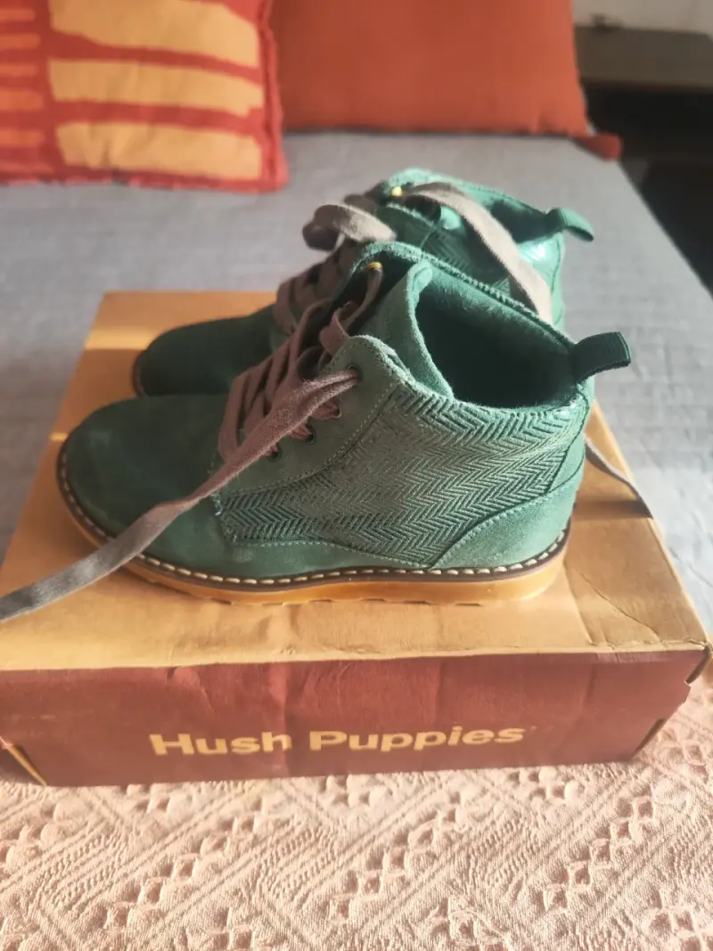 Botines verdes para niños Hush Puppies - 3
