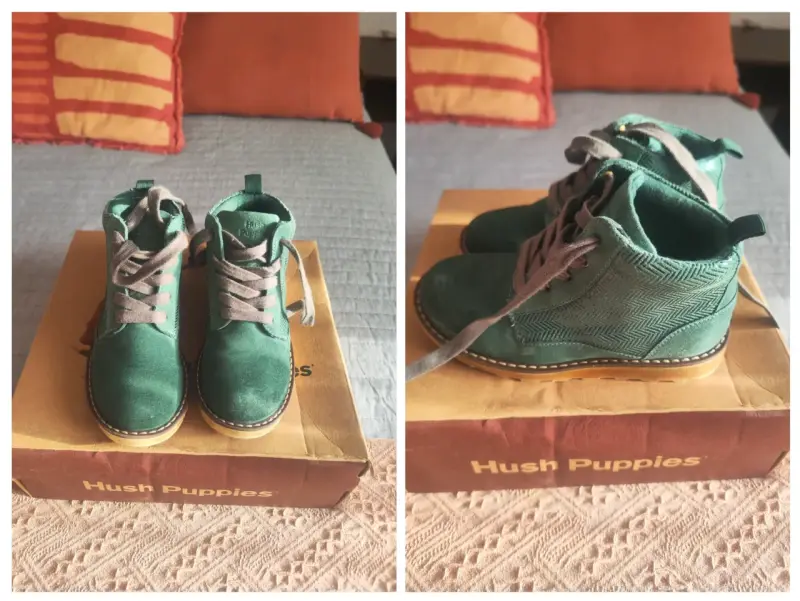 Botines verdes para niños Hush Puppies - 4