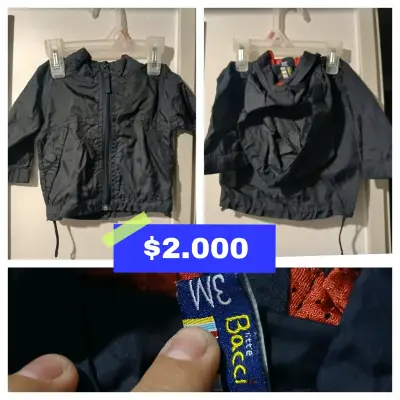Chaqueta impermeable para niño marca Bacci - miniatura 1
