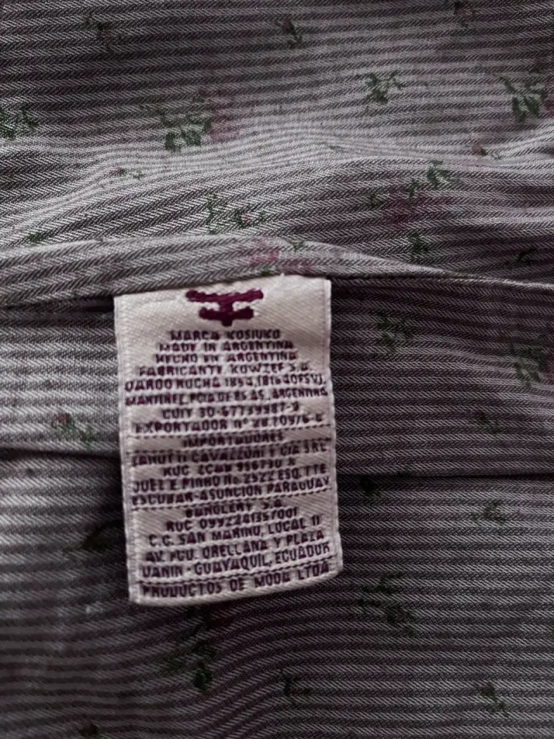 Abrigo largo bordado marrón para mujer - 6