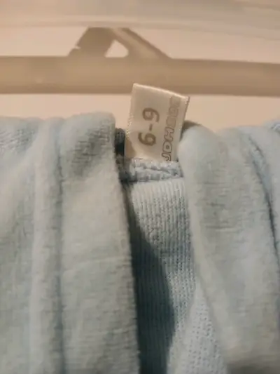 Enterito de bebé azul con diseño de oso - miniatura 4