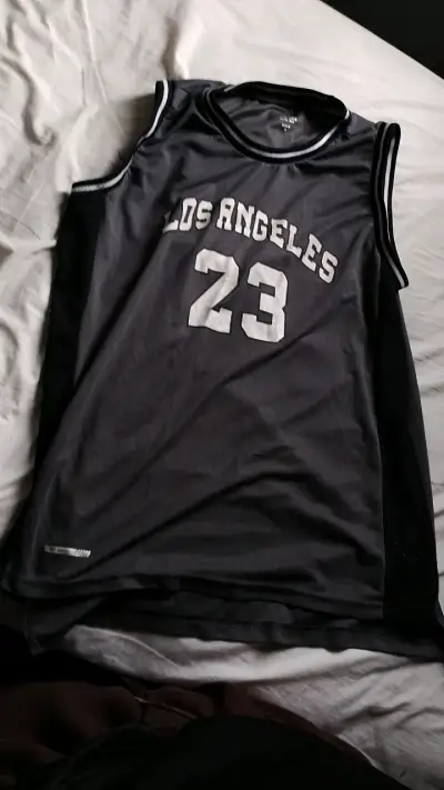Camiseta deportiva Los Angeles 23 negra - miniatura 1