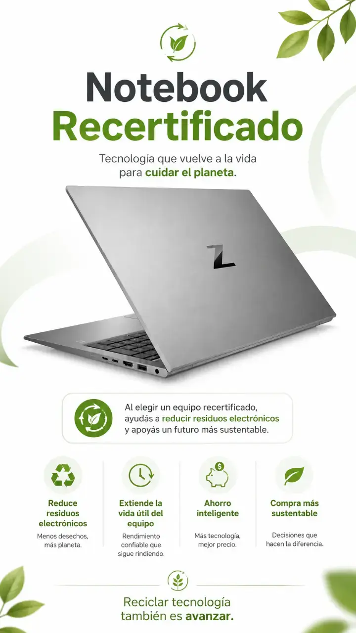 Notebook HP ZBook Power G7 I7-10750H RAM 16GB SSD - 3