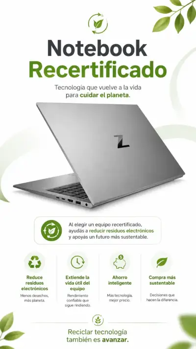 Notebook HP ZBook Power G7 I7-10750H RAM 16GB SSD - miniatura 3