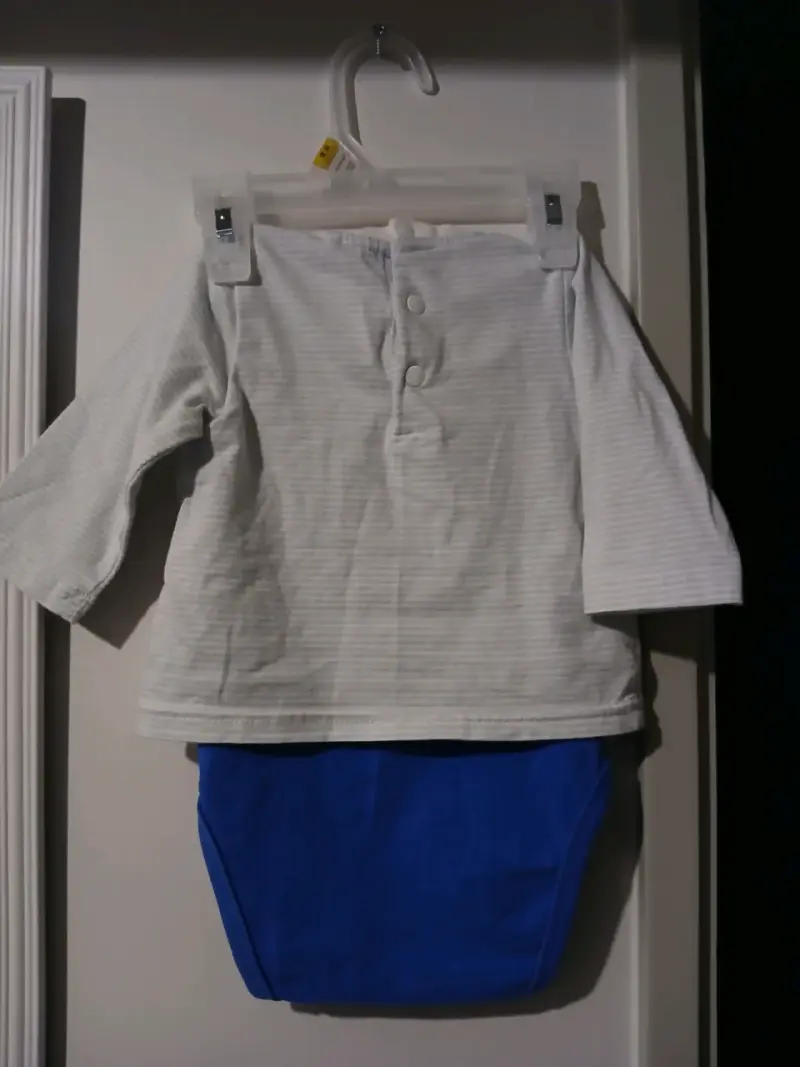 Conjunto de bebé Black & Blue 6M - 3