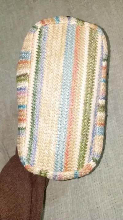 Bolso de mano Rosetti multicolor tejido - miniatura 5