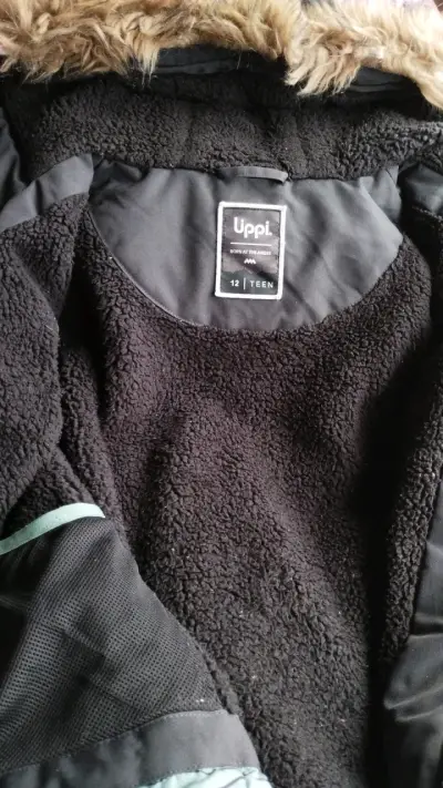 Parka negra niña - miniatura 2