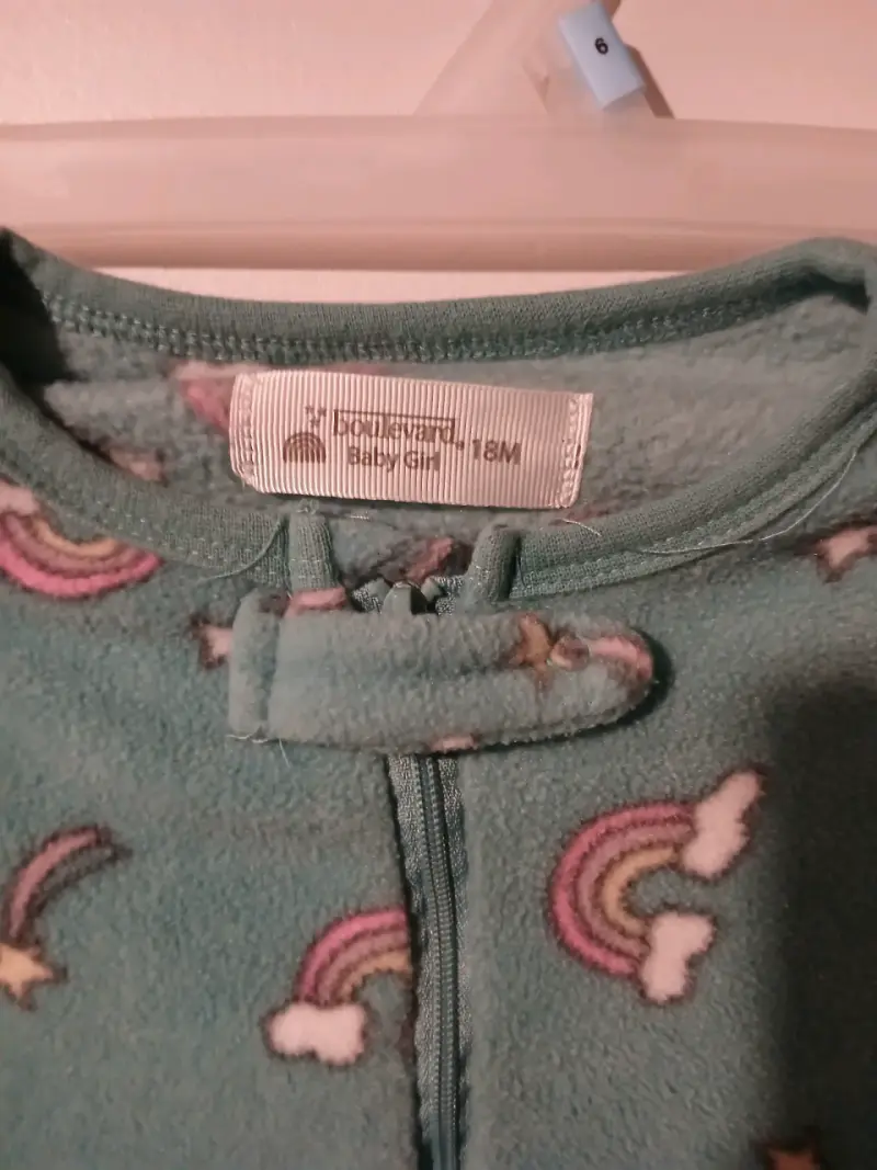 Pijama enterizo para bebé niña 18M - 4