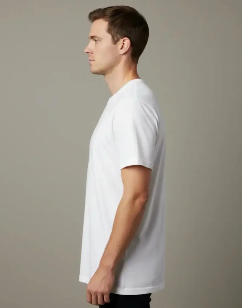 Pack de Poleras Básicas Hanes Negras Blancas tal M - 2