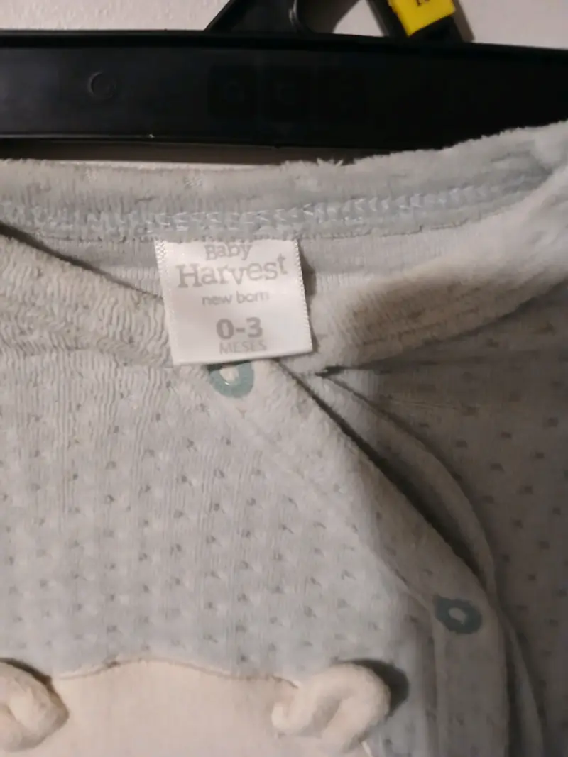 Pijama enterito para bebé Baby Harvest 0-3 meses - 4
