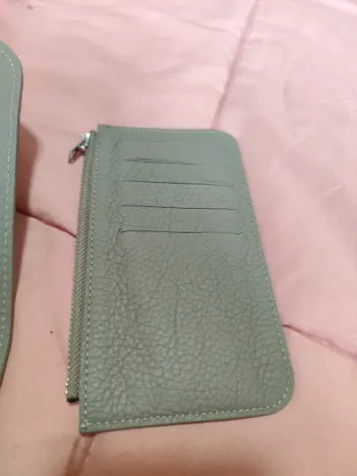 [nuevo original]Cartera de cuero verde Hermès eleg - miniatura 5