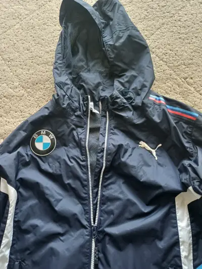 Cortaviento BMW Motorsport Puma azul talla M - miniatura 2