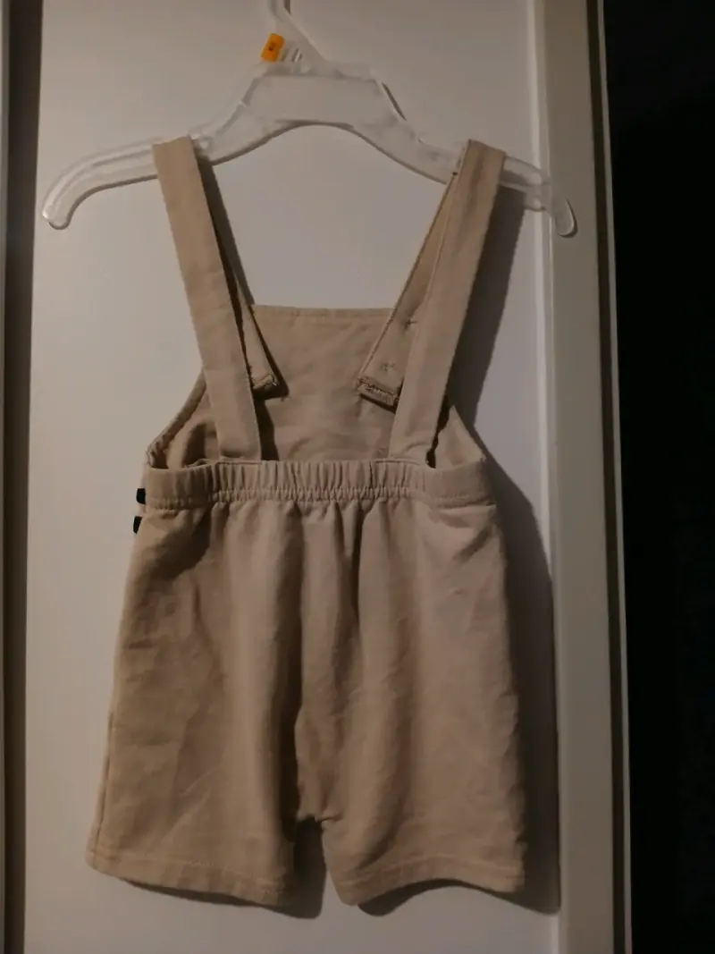 Enterito de bebé beige con diseño de tigre - 3