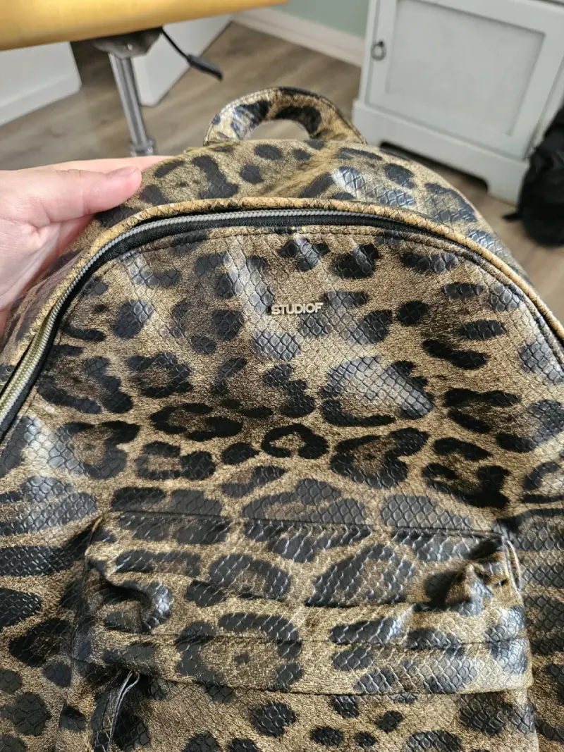 Mochila Studio F Animal Print / Leopard - 3