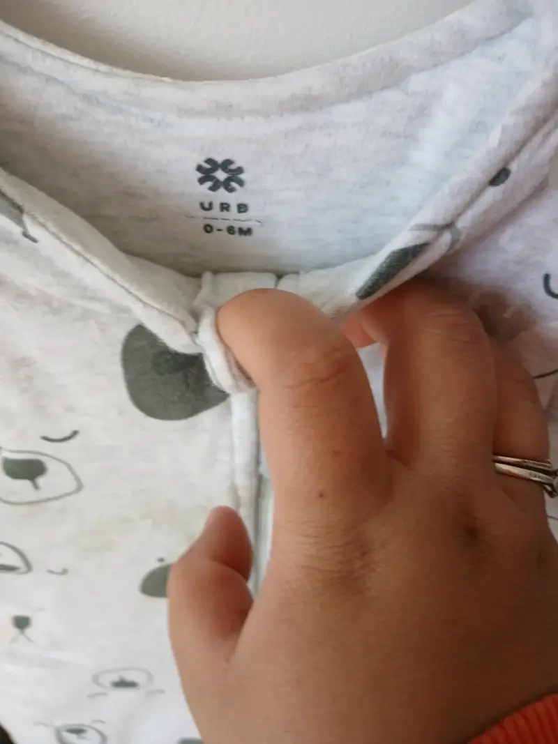 Saco de dormir para bebé URB 0-6M gris - 4