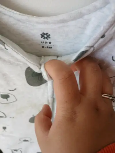Saco de dormir para bebé URB 0-6M gris - miniatura 4