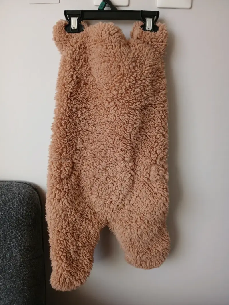 Disfraz de oso para bebé suave y cálido - 3