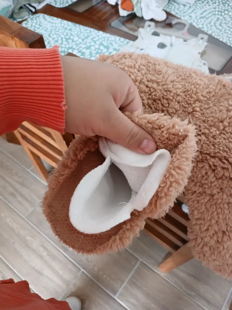 Disfraz de oso para bebé suave y cálido - 5