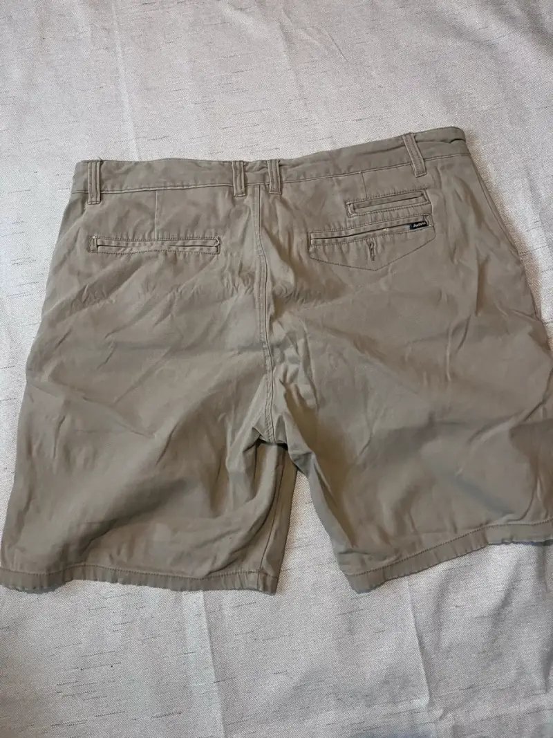 Shorts beige para hombre Aussie talla 50 - 4