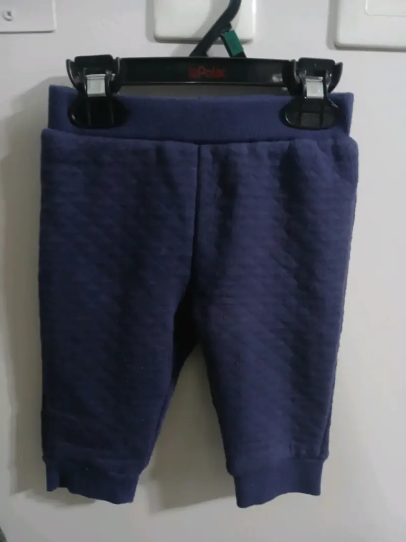 Pantalones de bebé azul marino Black Blue - 2