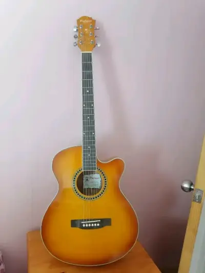 Guitarra acústica Palmer color miel - miniatura 1