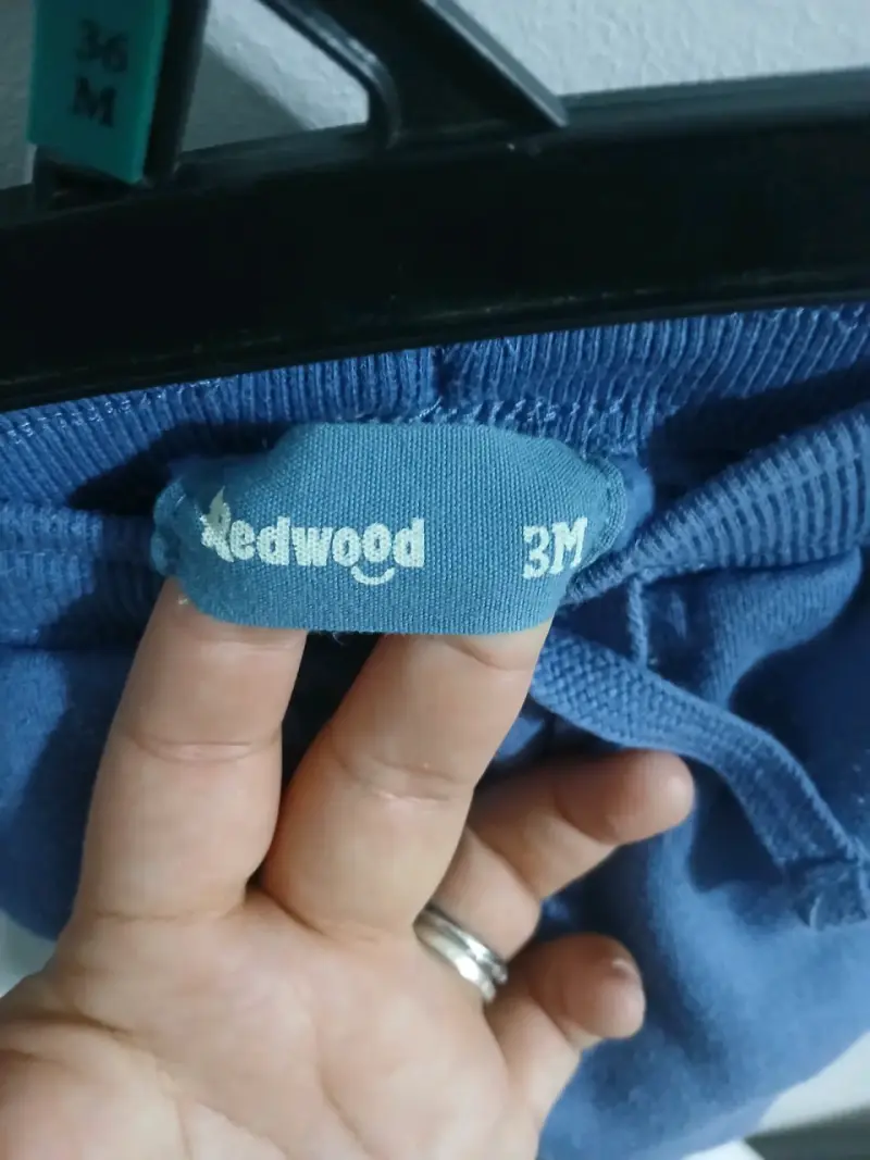 Pantalones de bebé azul marca Redwood 3M - 4