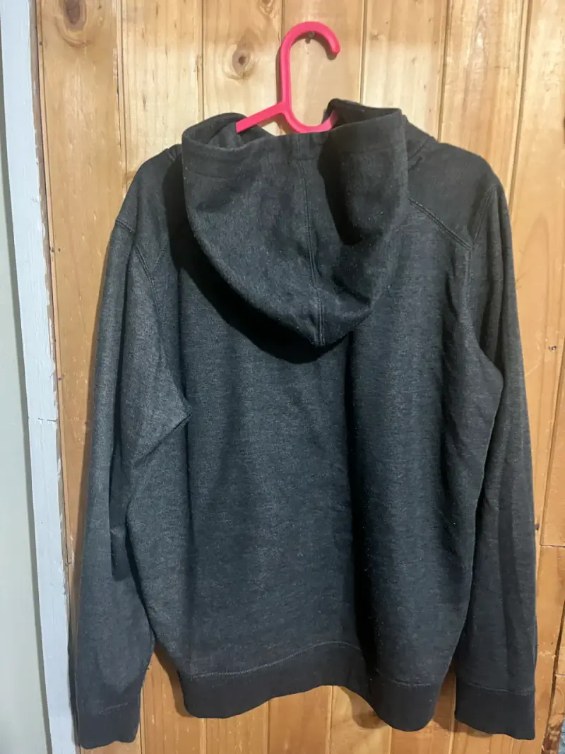 Polerón con capucha Spalding gris oscuro talla XL - 3