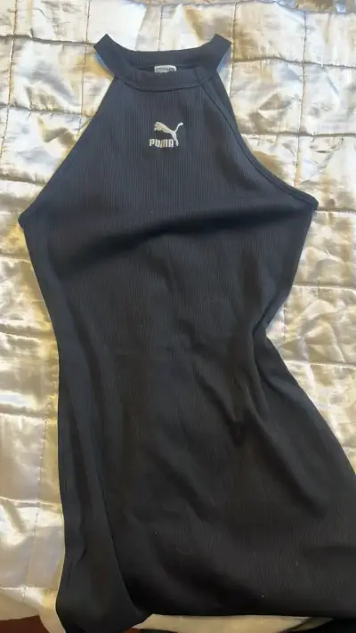 Vestido negro sin mangas Puma - miniatura 1