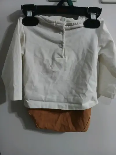Conjunto de bebé Black & Blue con diseño de oso - miniatura 3