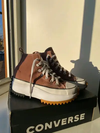 Zapatillas Converse Run Star Hike marrón talla 37 - miniatura 1