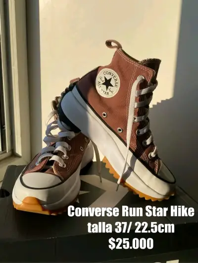 Zapatillas Converse Run Star Hike marrón talla 37 - miniatura 2