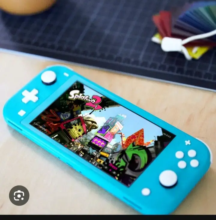 Nintendo Switch Lite Turquesa en buen estado - 3