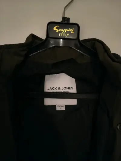 Parka Jack & Jones con capucha color marrón - miniatura 3