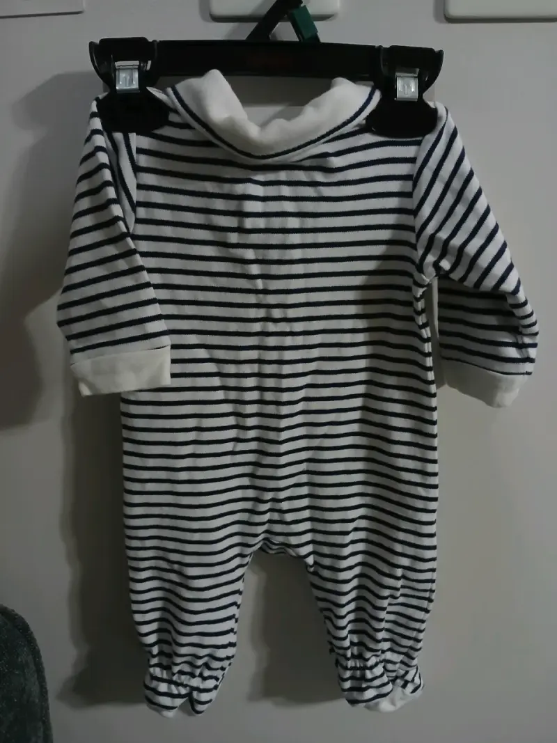 Enterito de bebé a rayas Trikids 3-6 meses - 3