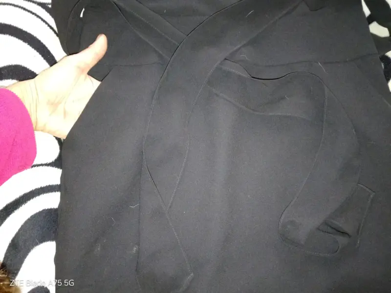 Vestido negro sin mangas Zara Basic - 2