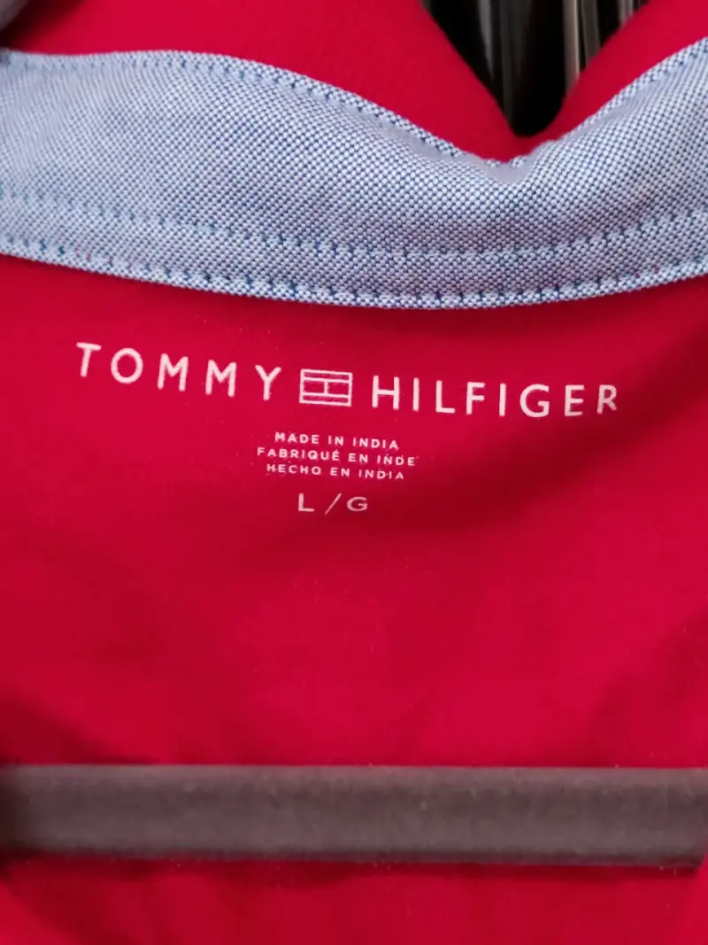 [nueva]Polera Polo Roja Tommy Hilfiger Talla L - 2