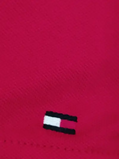 [nueva]Polera Polo Roja Tommy Hilfiger Talla L - miniatura 4