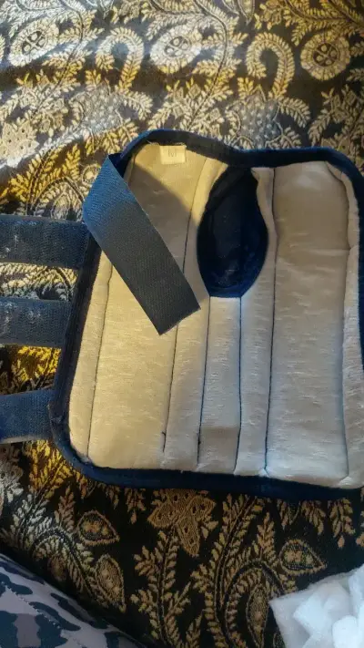 Soporte ortopédico para muñeca azul - miniatura 1