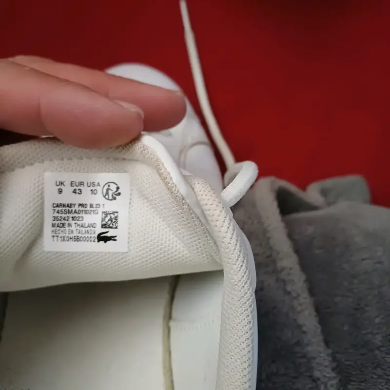 Zapatillas blancas Lacoste