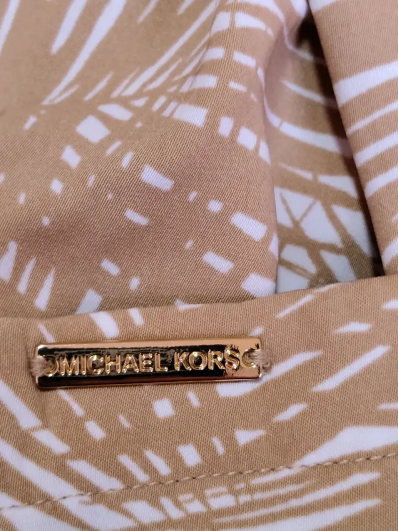 [nueva] Blusa beige Michael Kors talla XL - 4