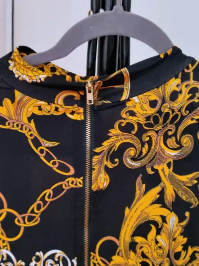 [nuevo] Enterito estampado dorado Fashion Nova - miniatura 4