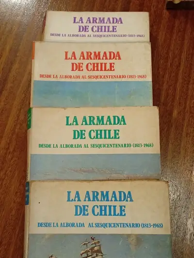 Colección de libros 'La Armada de Chile' por Rodrigo Fuenzalida - miniatura 2